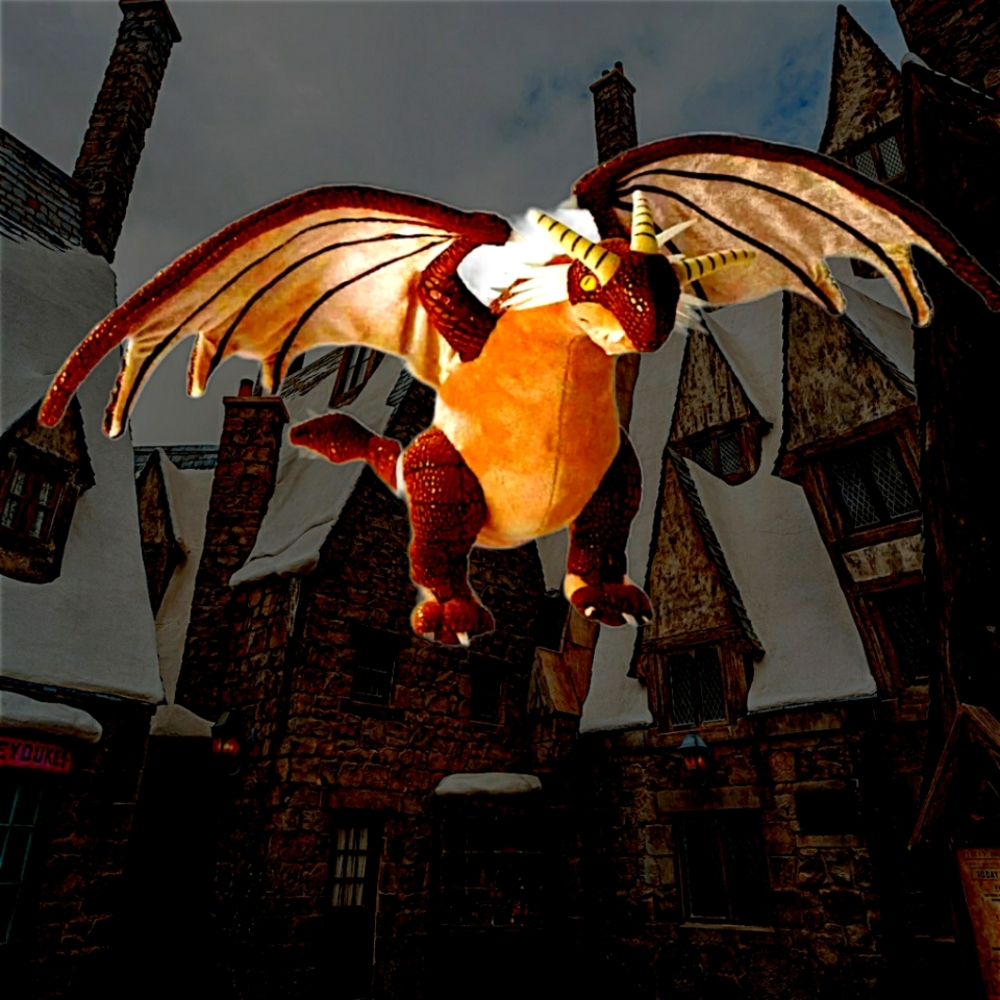 Wizarding World Of Harry Potter Hungarian Horntail Dragon Noble Collecection